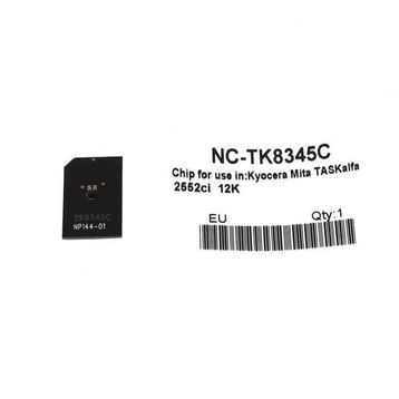 Kyocera TK-8345/1T02L7CNL0 Mavi Toner Chip