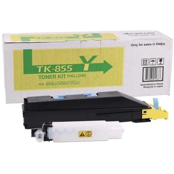 Kyocera TK-855 Sarı Fotokopi Toneri