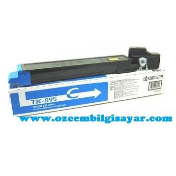 Kyocera TK-895C FS-C8020/FS-C8025/FS-C8520/FS-C8525 Mavi Boş Toner