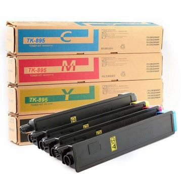 Kyocera TK-895C Mavi Muadil Toner
