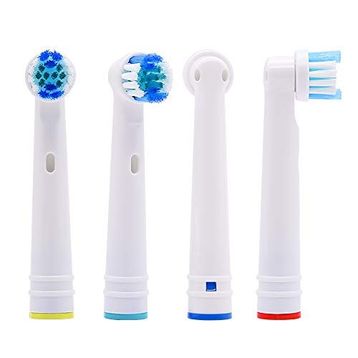 Kyver Oral-B Uyumlu Precision Clean 4’lü Diş Fırçası Yedek Başlığı