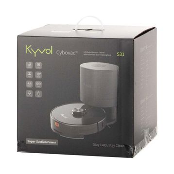 Kyvol Cybovac S31 Siyah Robot Süpürge