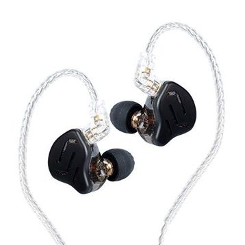 Kz ZAX 7BA+1DD Siyah Hibrit Kulak İçi Kulaklık
