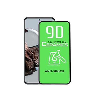 KZY Xiaomi Mi 12T Pro ile Uyumlu Tam Kaplayan Seramik Nano Esnek Ekran Koruyucu Cam