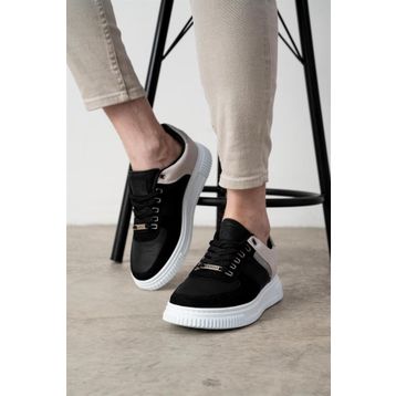 L.A Polo 311 Beyaz Buz Siyah Tabanlı Erkek Günlük Ayakkabı