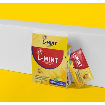 L-Mint 156 gr Nane Limon Aromalı İçecek Tozu