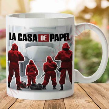 La Casa De Papel Dörtlü Baskılı Kupa Bardak