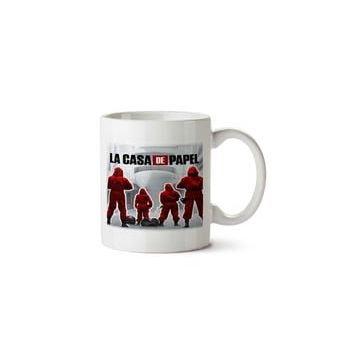 La Casa De Papel Dörtlü Baskılı Kupa Bardak