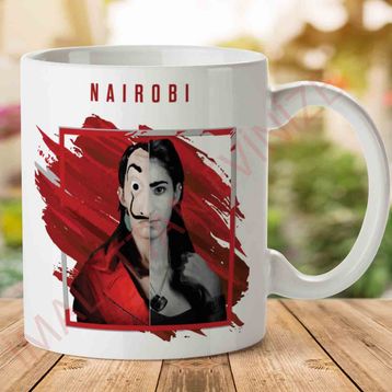 La Casa De Papel Nairobi Baskılı Kupa
