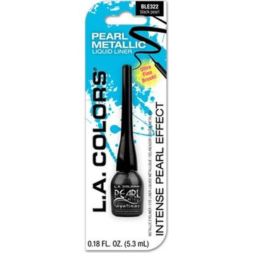 La Colors Pearl Metal Likit Black Pearl Eyeliner