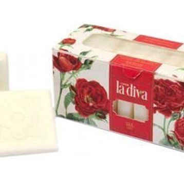 La Diva 10X22.5 gr Butik Gül Sabun