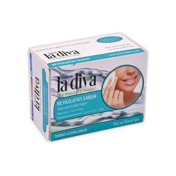La Diva Beyazlatıcı 100 gr Katı Sabun