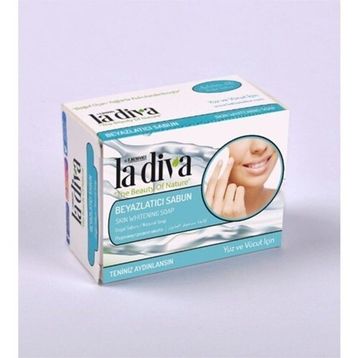 La Diva Beyazlatıcı 100 gr Katı Sabun