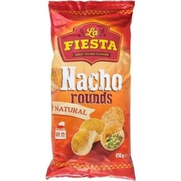 La Fiesta Sade Nacho Rounds Cips 450 G