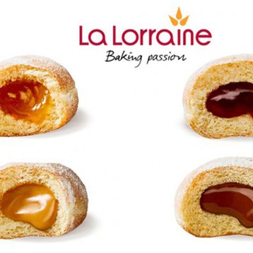 La Lorraine 73 gr Çilek Sos Dolgulu Donut