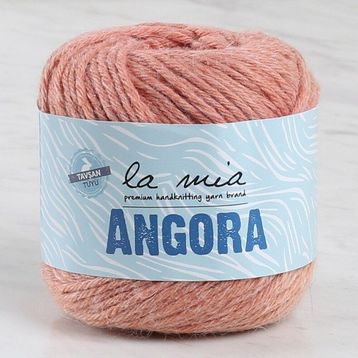 La Mia Angora 33797 L125 50 gr Yavruağzı El Örgü İpi