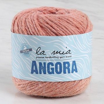 La Mia Angora 33797 L125 50 gr Yavruağzı El Örgü İpi