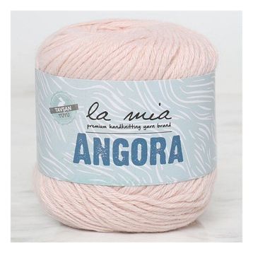 La Mia Angora 34012 L185 Pudra Pembe El Örgü İpi