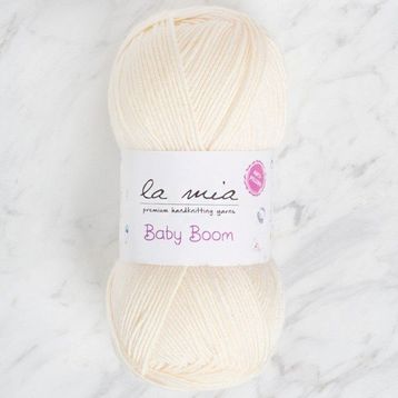 La Mia Baby Boom 34107 25 Krem El Örgü İpi