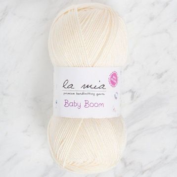 La Mia Baby Boom 34107 25 Krem El Örgü İpi