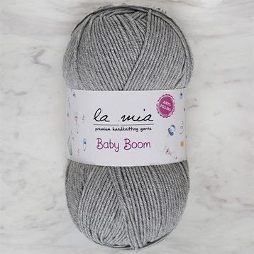 La Mia Baby Boom 34117 1000 Gri El Örgü İpi