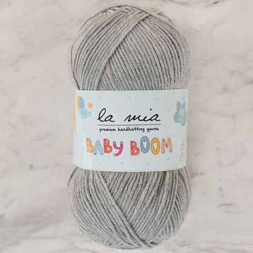La Mia Baby Boom 34117 1000 Gri El Örgü İpi