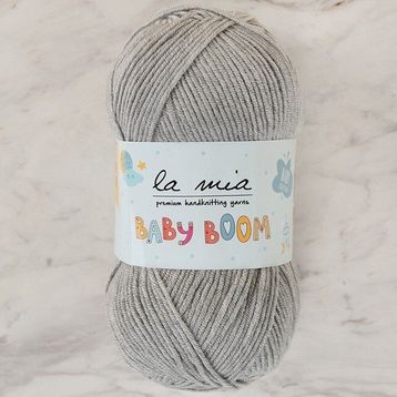 La Mia Baby Boom 34117 1000 Gri El Örgü İpi