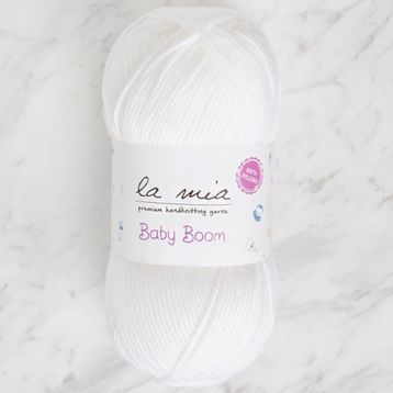 La Mia Baby Boom 34118 10 Beyaz El Örgü İpi
