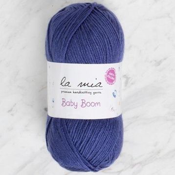 La Mia Baby Boom 34125 604 Açık Lacivert El Örgü İpi