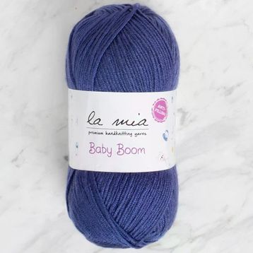 La Mia Baby Boom 34125 604 Açık Lacivert El Örgü İpi