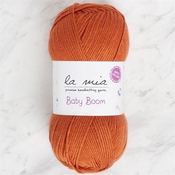 La Mia Baby Boom 34130 1210 Kiremit Rengi El Örgü İpi