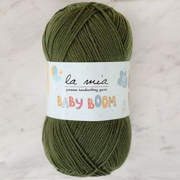 La Mia Baby Boom 34458 410 Asker Yeşili El Örgü İpi