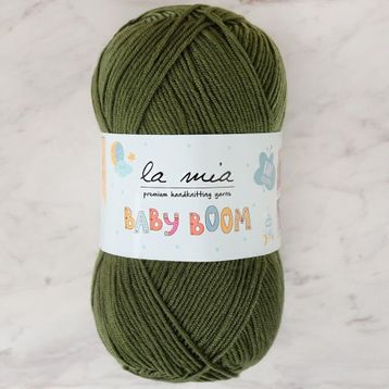 La Mia Baby Boom 34458 410 Asker Yeşili El Örgü İpi
