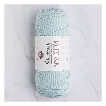 La Mia Baby Cotton 33625 L036 Açık Mavi El Örgü İpi