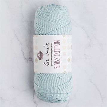 La Mia Baby Cotton 33625 L036 Açık Mavi El Örgü İpi