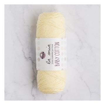 La Mia Baby Cotton 33626 L028 Bebe Sarı El Örgü İpi