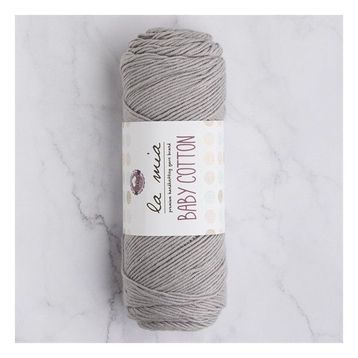 La Mia Baby Cotton 33631 L031 Gri El Örgü İpi