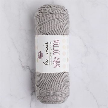 La Mia Baby Cotton 33631 L031 Gri El Örgü İpi