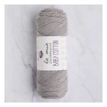 La Mia Baby Cotton 33631 L031 Gri El Örgü İpi
