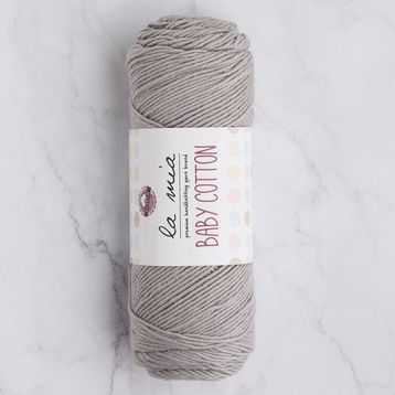 La Mia Baby Cotton 33631 L031 Gri El Örgü İpi