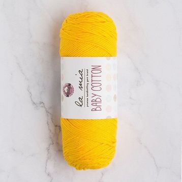 La Mia Baby Cotton 33632 L003 Hardal Sarısı El Örgü İpi