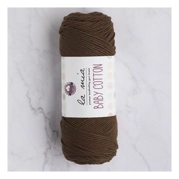 La Mia Baby Cotton 33633 L005 Kahverengi El Örgü İpi