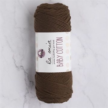 La Mia Baby Cotton 33633 L005 Kahverengi El Örgü İpi