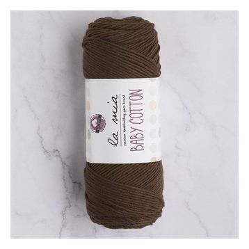 La Mia Baby Cotton 33633 L005 Kahverengi El Örgü İpi
