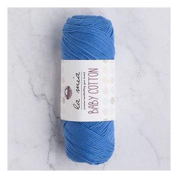 La Mia Baby Cotton 33635 L034 Koyu Mavi El Örgü İpi