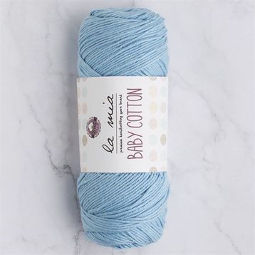 La Mia Baby Cotton 33640 L041 Mavi El Örgü İpi