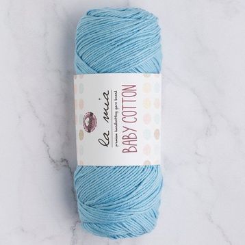 La Mia Baby Cotton 33640 L041 Mavi El Örgü İpi