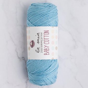 La Mia Baby Cotton 33640 L041 Mavi El Örgü İpi