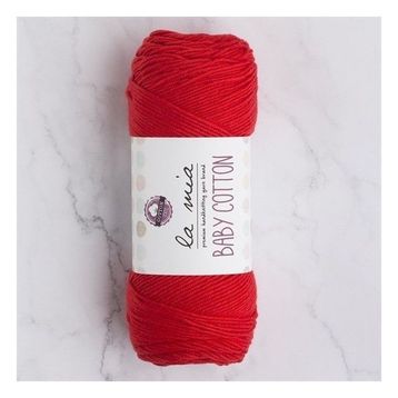 La Mia Baby Cotton 33644 L004 Nar Çiçeği El Örgü İpi