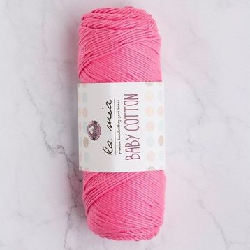 La Mia Baby Cotton 33645 L046 Pembe El Örgü İpi